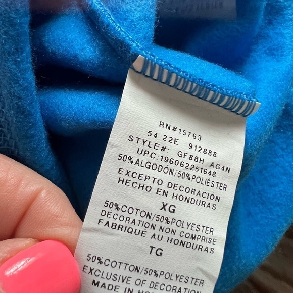 NWT-CHAMPION-MEN'S Powerblend Fleece Logo Sweatshirt - Picture 9 of 9